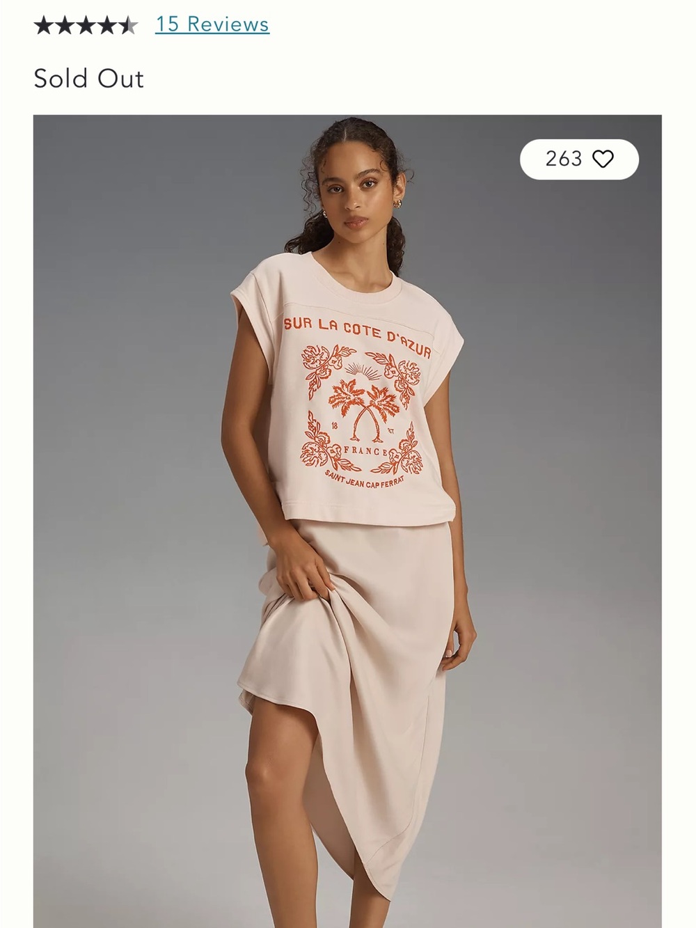 Anthropologie
By Anthropologie Embroidered
Côte d'Azur Top